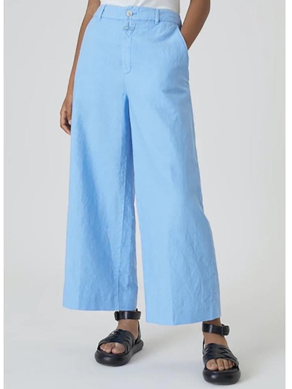 NWOT Women's Barton Cotton & Linen Pants by CLOSED